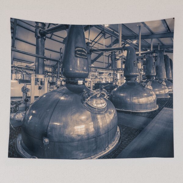 Item preview, Spirit and Wash Stills Laphroaig Distillery designed and sold by Wandering Spirits Global.