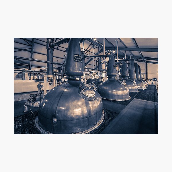 Item preview, Spirit and Wash Stills Laphroaig Distillery designed and sold by Wandering Spirits Global.