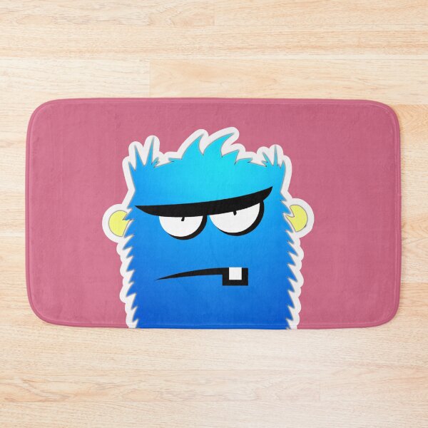 Item preview, Blue Furry Monster - Mr. Grumpers designed and sold by JandyDesign.