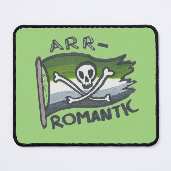 Item preview, Aromantic Pun designed and sold by dragonwriterart.