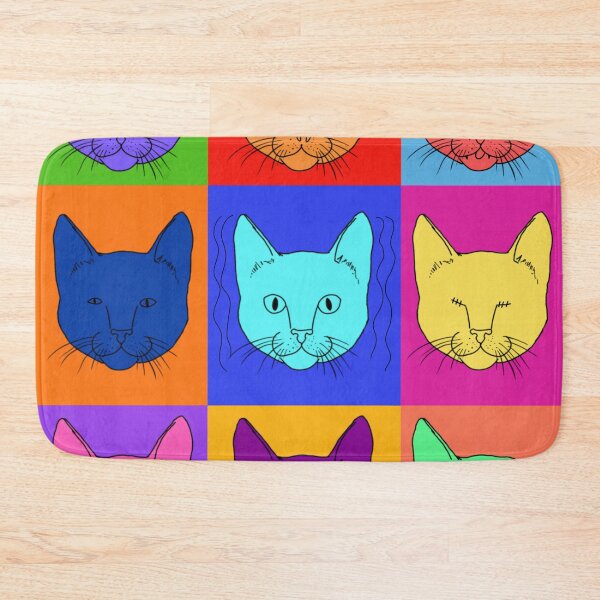Item preview, Large Size Colorful Cats designed and sold by The Odd Cat Sanctuary  Merch.