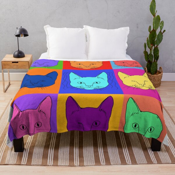Item preview, Large Size Colorful Cats designed and sold by The Odd Cat Sanctuary  Merch.