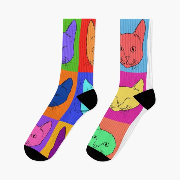 Item preview, Large Size Colorful Cats designed and sold by The Odd Cat Sanctuary  Merch.