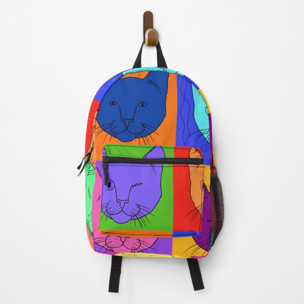 Item preview, Large Size Colorful Cats designed and sold by The Odd Cat Sanctuary  Merch.