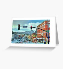 After A Snowstorm In Prescott Arizona Greeting Card