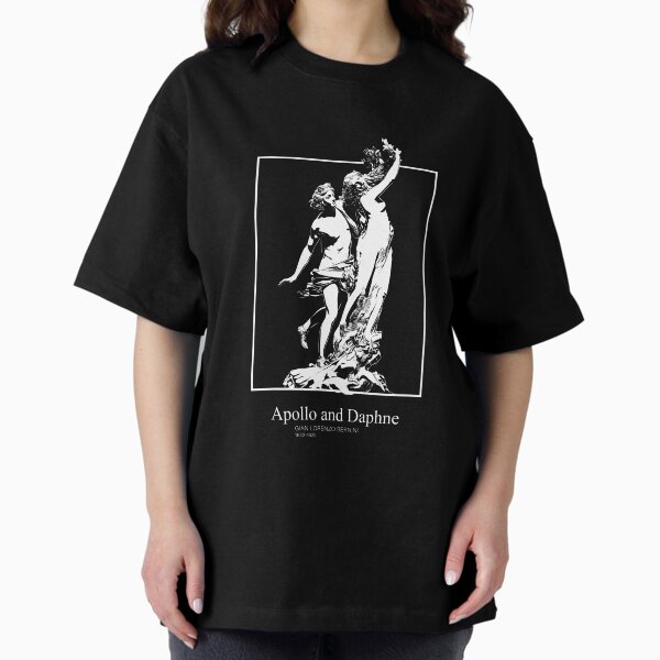 'Apollo and Daphne' by Gian Lorenzo Bernini Fine Art Illustration Oversized T-Shirt