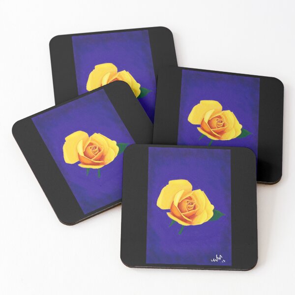 Aperçu de l'œuvre Une rose jaune créée et vendue par Y-F-W.