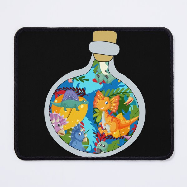 Item preview, Cartoon dinosaurs in the bottle designed and sold by dannyjar.