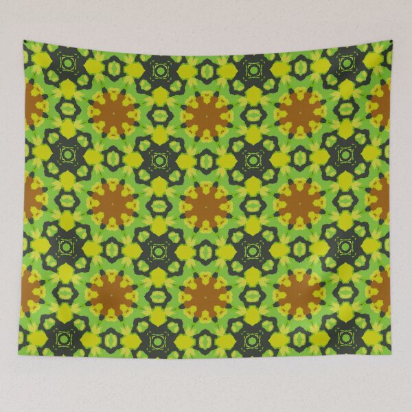 Item preview, Retro Octogonal Multicolored Seamless Pattern Print designed and sold by protegra.