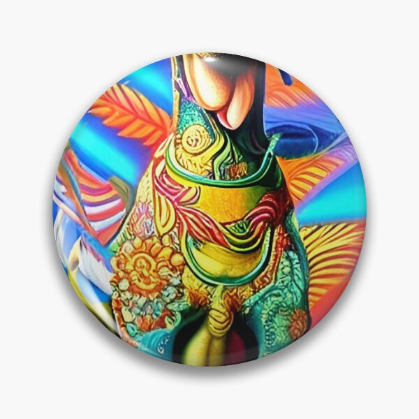 Item preview, Colorful, abstract hound dog wall art as prints, on canvas, or large posters. Wall art decor for your home. Choice of print sizes. designed and sold by JoelsCorner.