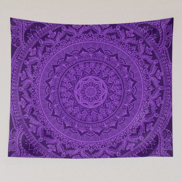 Item preview, Mandala Divine Purple designed and sold by Maria  Singh.