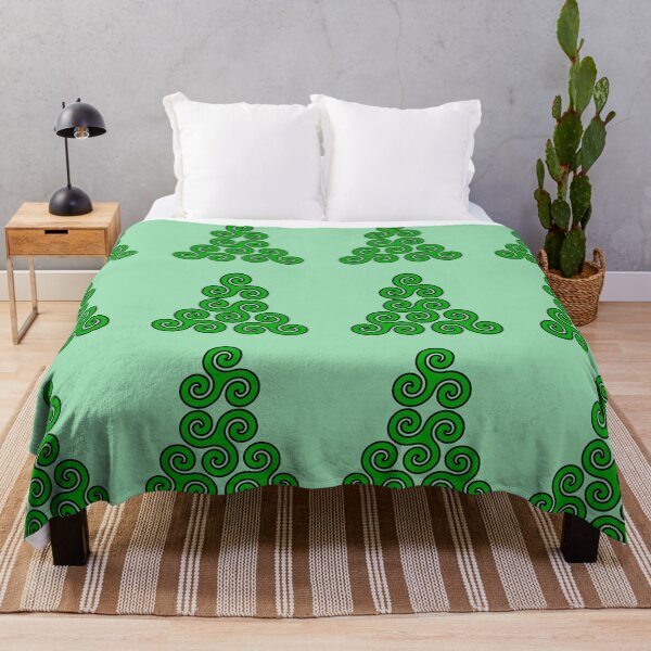 Item preview, Triskelion Tree in Green designed and sold by janraydesigns.