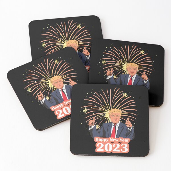 Item preview, Funny Donald Trump Funny Happy New Year 2023 designed and sold by FlyShop1.