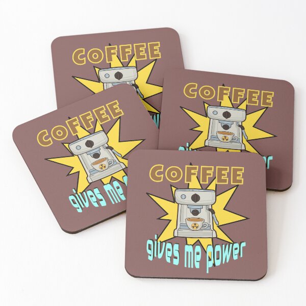 Item preview, Coffee Give Me Power designed and sold by GrumpyFella.