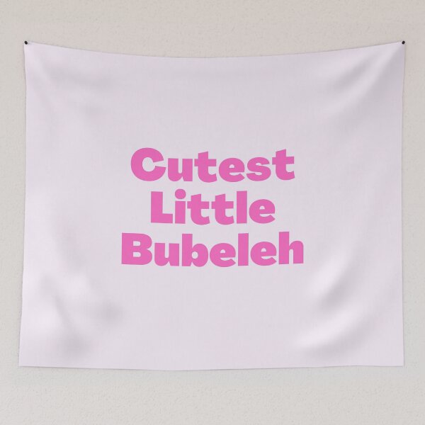 Item preview, Cutest Little Bubeleh pink designed and sold by NJGDesigns.