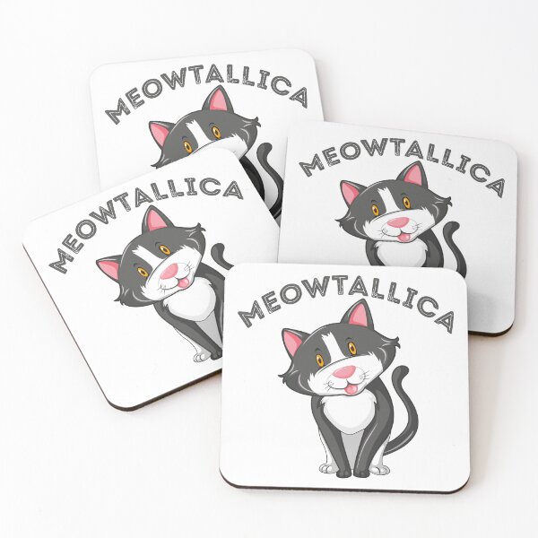 Item preview, Meowtallica,gift,Cat lovers,funny designed and sold by TFLprod.