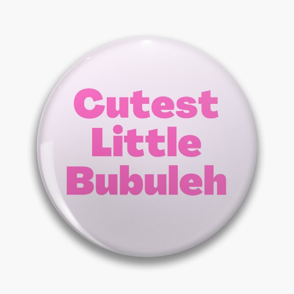 Item preview, Yiddish Cutest Little Bubuleh pink designed and sold by NJGDesigns.