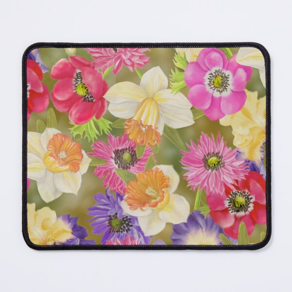 Item preview, Elegant Vintage Spring Flowers Pattern Design designed and sold by Tina Veenstra.