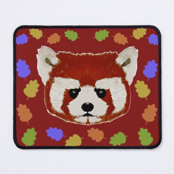 Item preview, Kawaii leaves red panda designed and sold by glowvim.