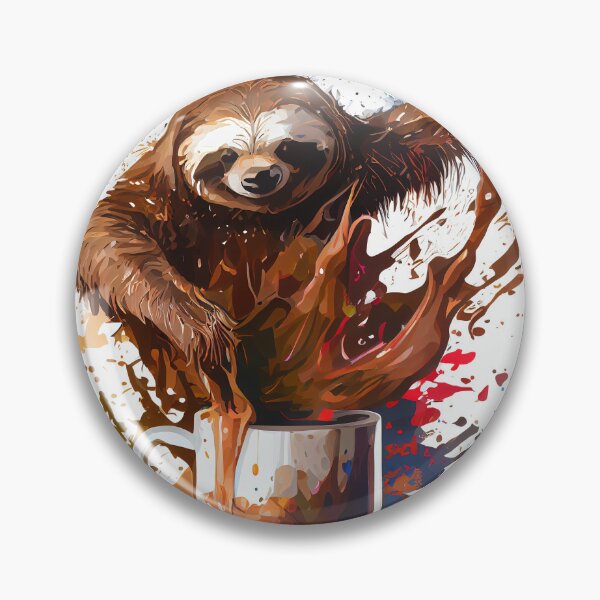 Item preview,  Sloth Barista designed and sold by MrBeerholder.
