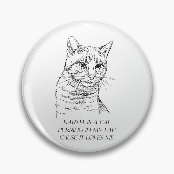 Item preview, karma is a cat designed and sold by rynbower.
