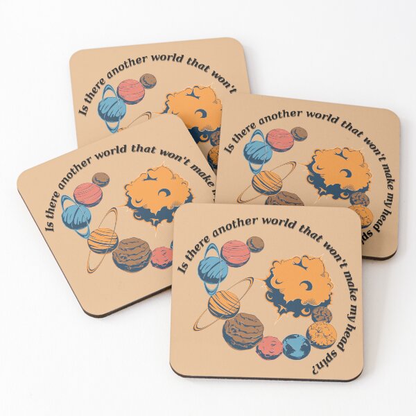 Item preview, Is there another world, that won't make my head spin? designed and sold by SeekingMeaning.