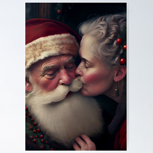 Item preview, Christmas Kiss designed and sold by whimsykel.