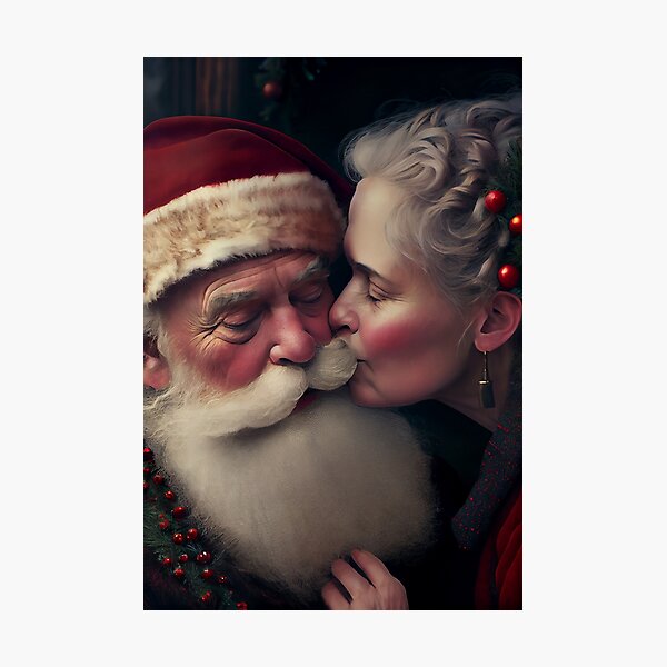 Item preview, Christmas Kiss designed and sold by whimsykel.