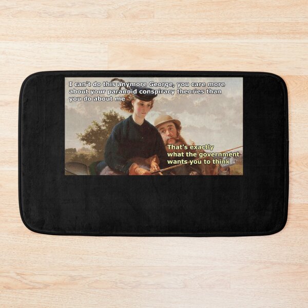 Item preview, You care about your paranoid conspiracy theories than you do about me - Thanksgiving, Christmas And Birthday Party Gift Ideas for Classic Memes Lovers and Fans designed and sold by Memeing Everything.
