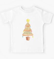 Fairy Christmas - Fairy Bread - Pink Kids Tee