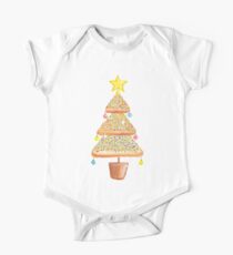 Fairy Christmas - Fairy Bread - Pink One Piece - Short Sleeve