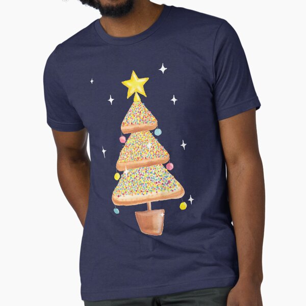 Fairy Christmas | Fairy Bread | Pink Tri-blend T-Shirt