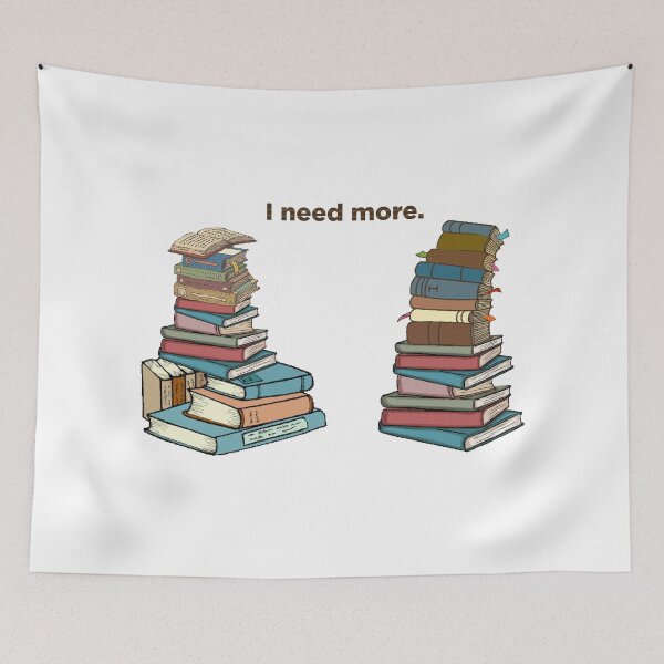 Item preview, I need more - book stacks designed and sold by printsbyko.