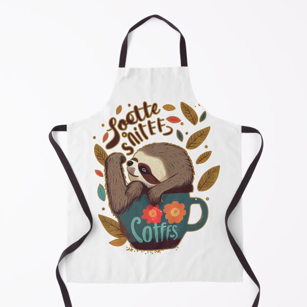 Item preview, Sloth Barista designed and sold by MrBeerholder.