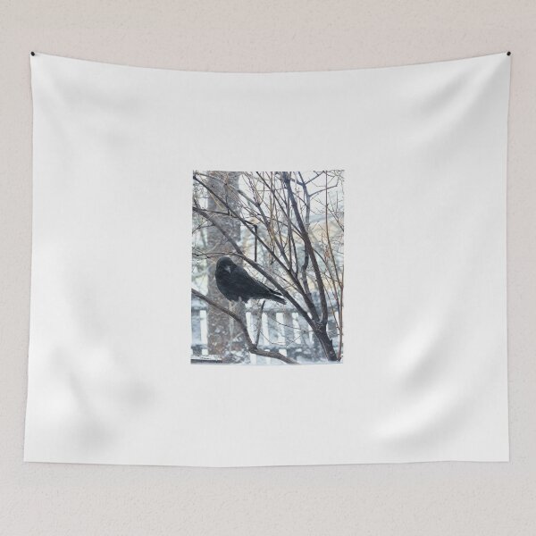 Item preview, Frosty Headed Crow in Bare Branches designed and sold by Vivar Photo.