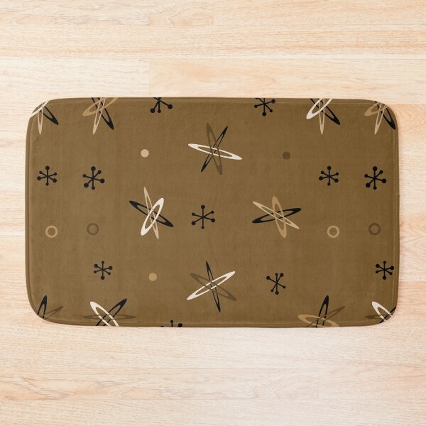 Artikelvorschau, Atomic Age Starbursts Brown entworfen und verkauft von thepixelgarden.