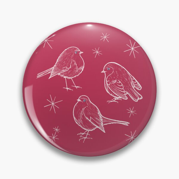 Item preview, Christmas Robins 3 little birds designed and sold by Anomalypark.
