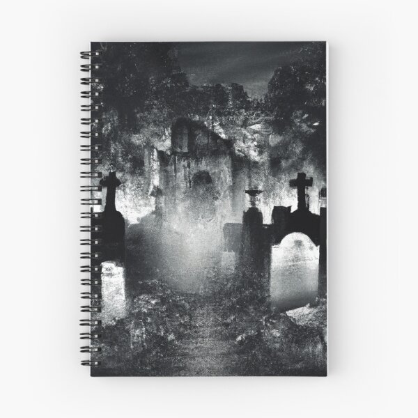 Item preview, in the Cemetery at Night designed and sold by Bakesales.
