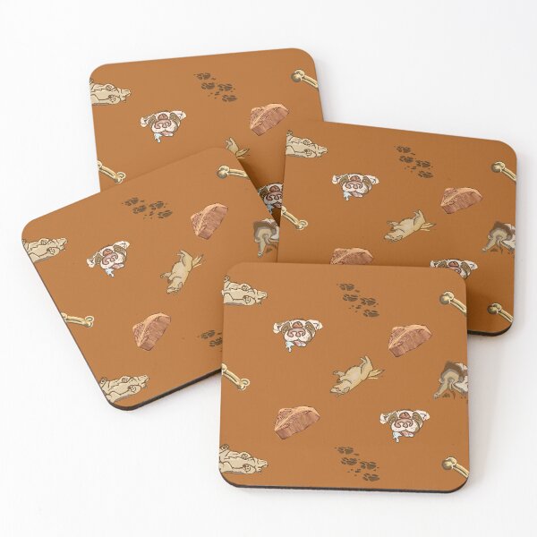 Item preview, Puppy Pattern - Snacks and Naps designed and sold by KoalityKargo.