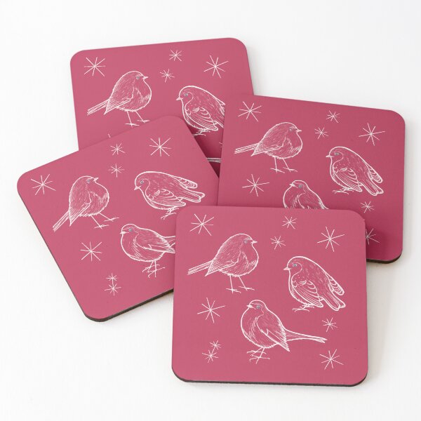 Item preview, Christmas Robins 3 little birds designed and sold by Anomalypark.
