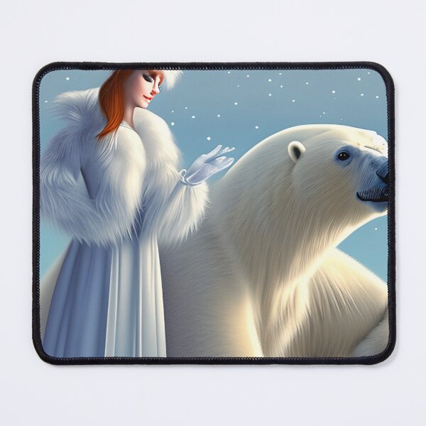 Item preview, Snow Queen and Polar Bear designed and sold by Poetic Patterns Studio.