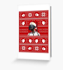 PUBG Weihnachten Grußkarte