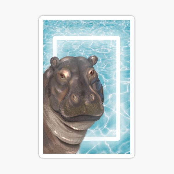 Item preview, Fiona the Hippo designed and sold by Skyseeker-Art.