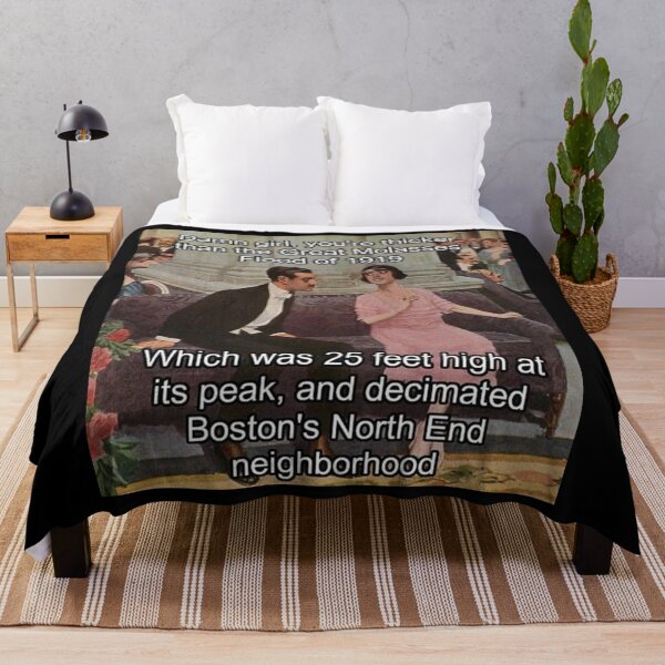 Item preview, You're thicker than Great Molasses flood of 1919 - Thanksgiving, Christmas And Birthday Party Gift Ideas for Classic Memes Lovers and Fans designed and sold by Memeing Everything.