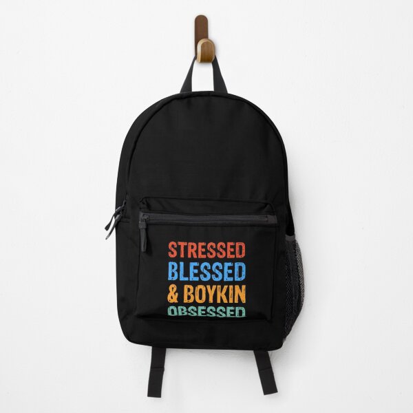 Item preview, Stressed Blessed and Boykin Obsessed Dog Gift designed and sold by Guarddogdrive.