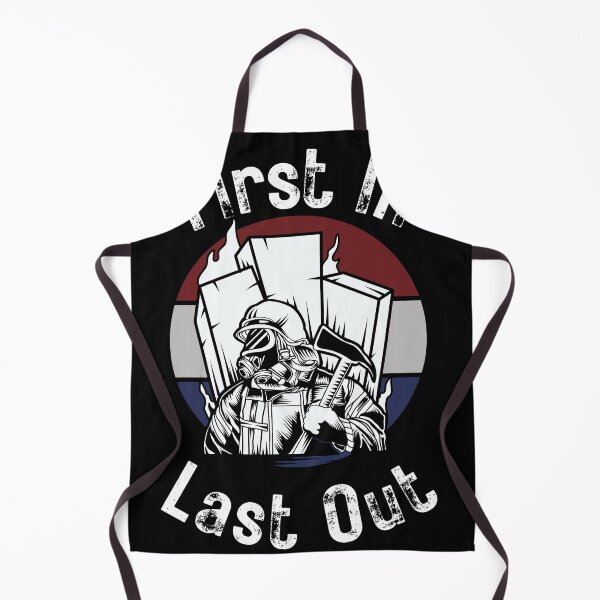 Item preview, Fireman, First In Last Out, First Responder, Firefighter designed and sold by CreativeBuys.