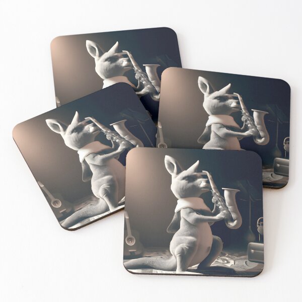 Item preview, Kangaroo sax player designed and sold by J7Simpson.
