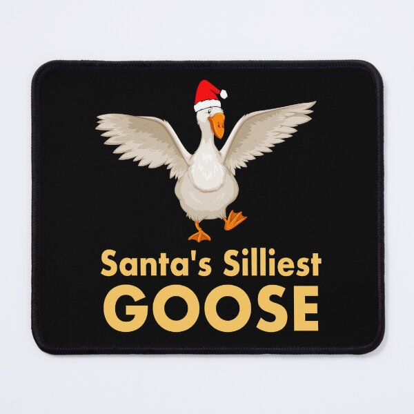 Item preview, Santa's Silliest Goose designed and sold by Mannoucha ⭐⭐⭐⭐⭐ ( 1,978 reviews ).