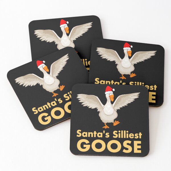 Item preview, Santa's Silliest Goose designed and sold by Mannoucha ⭐⭐⭐⭐⭐ ( 1,978 reviews ).