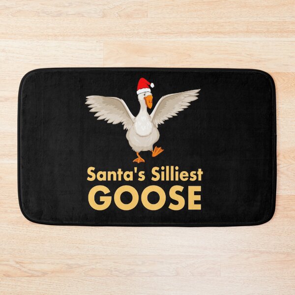 Item preview, Santa's Silliest Goose designed and sold by Mannoucha ⭐⭐⭐⭐⭐ ( 1,978 reviews ).